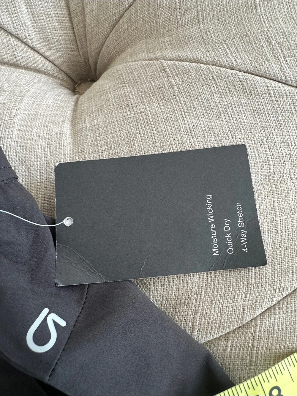 GAP Men's Dark Gray Athletic Joggers with Zip Pockets